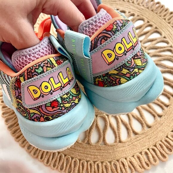 Adidas Dame 8 “Formula 0 2022 Camp” Limited Color Way Size 3.5Y - Picture 6 of 10